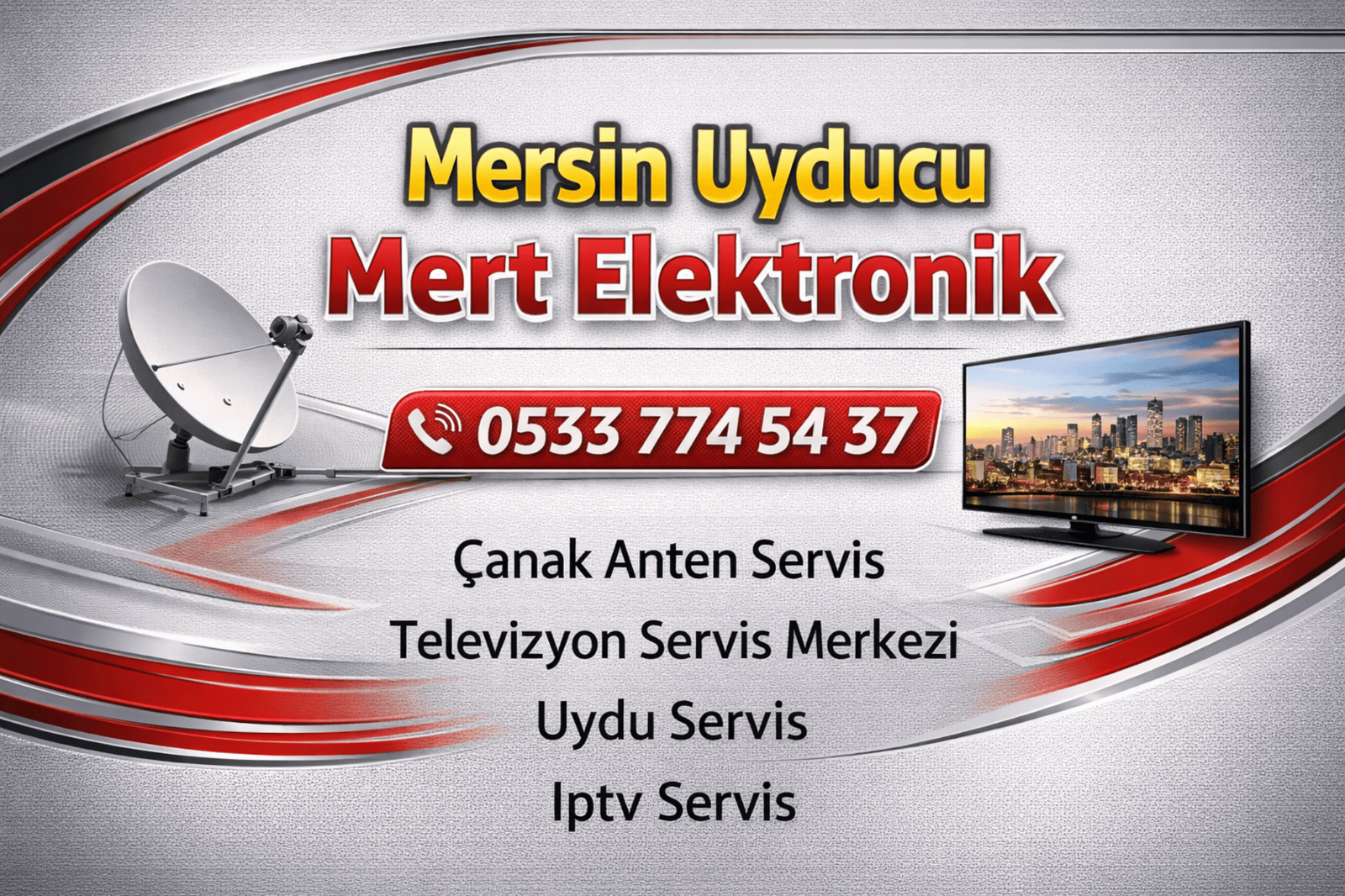 Çanak Anten Montajı ve Servisi