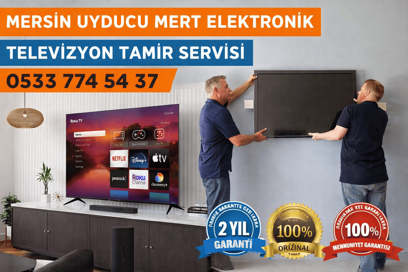 Televizyon Kurulum ve Duvara Montaj