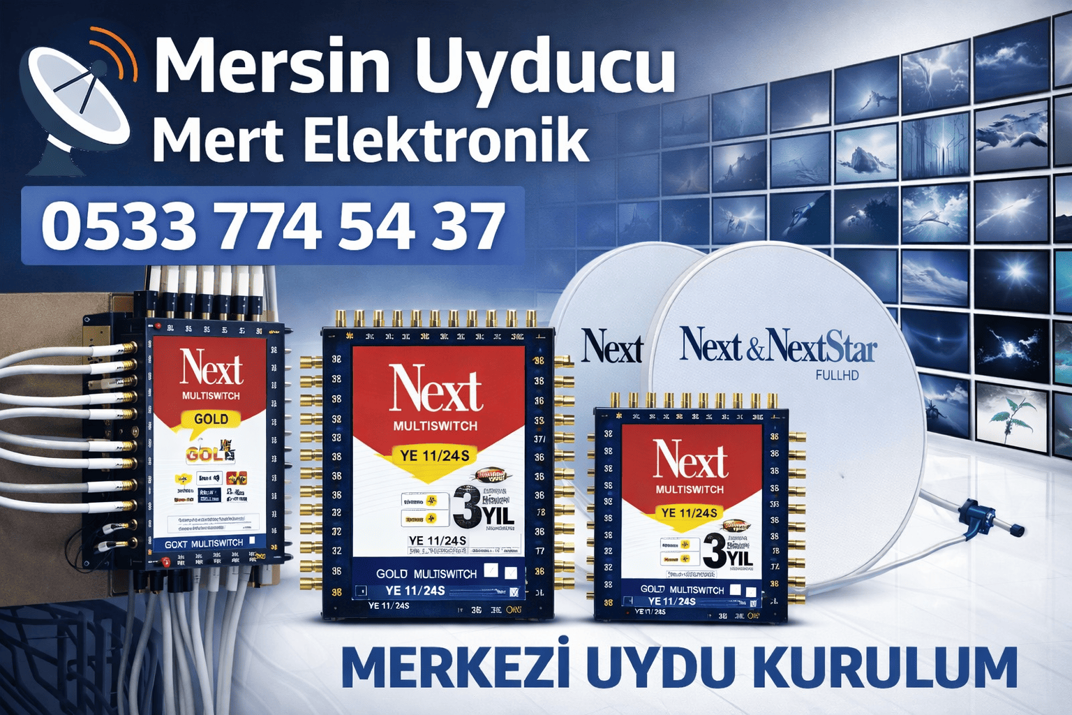 Çanak Anten Kurulum